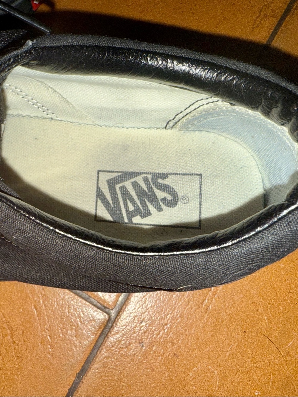 NWT Vans Black Low-Top Canvas Sneakers with Black Stripe Mens 9.5 Women’s 11 - Picture 10 of 11
